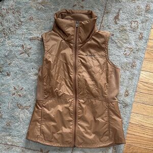 Columbia Tan Quilted Vest